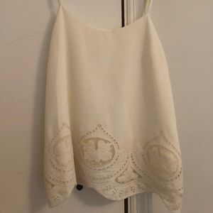 Whitelace detail camisole